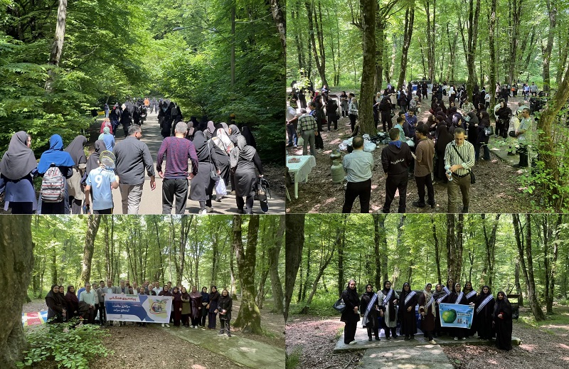 همایش پیاده روی کارکنان دانشگاه علوم پزشکی گلستان 