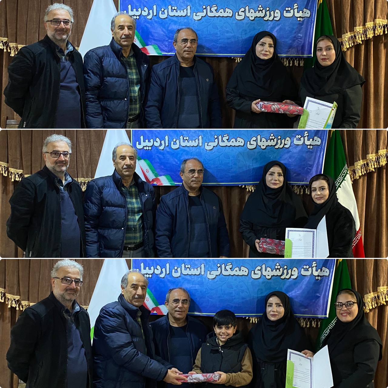 تجلیل از بانوان فعال کمیته ورزش‌های روزانه به مناسبت میلاد حضرت زهرا(س) و روز زن در اردبیل