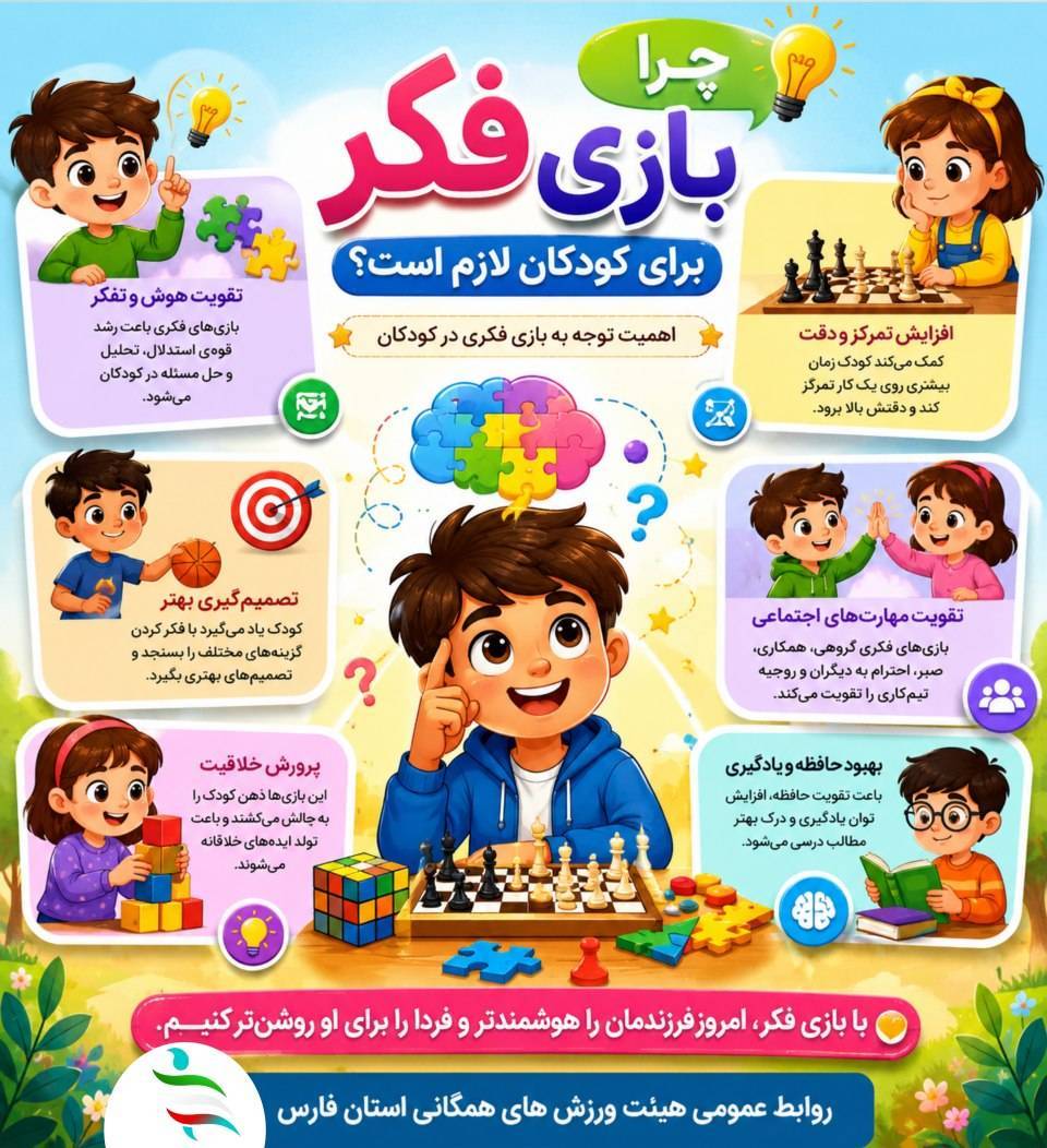 چرا بازی فکری برای کودکان لازم است؟