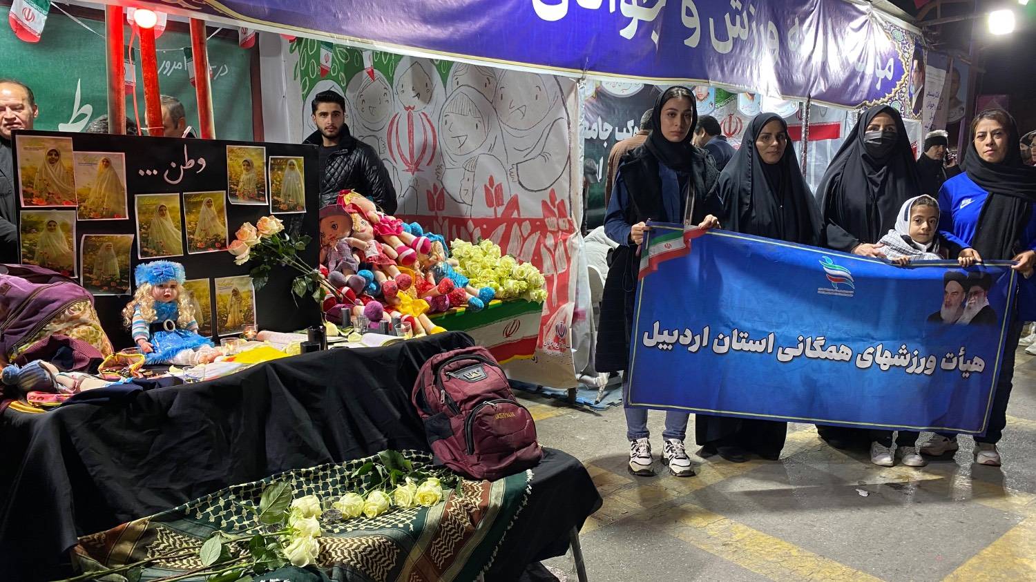همایش «شکوفه‌های آسمانی» هیئت ورزش‌های همگانی اردبیل در سوگ شهدای میناب برگزار شد