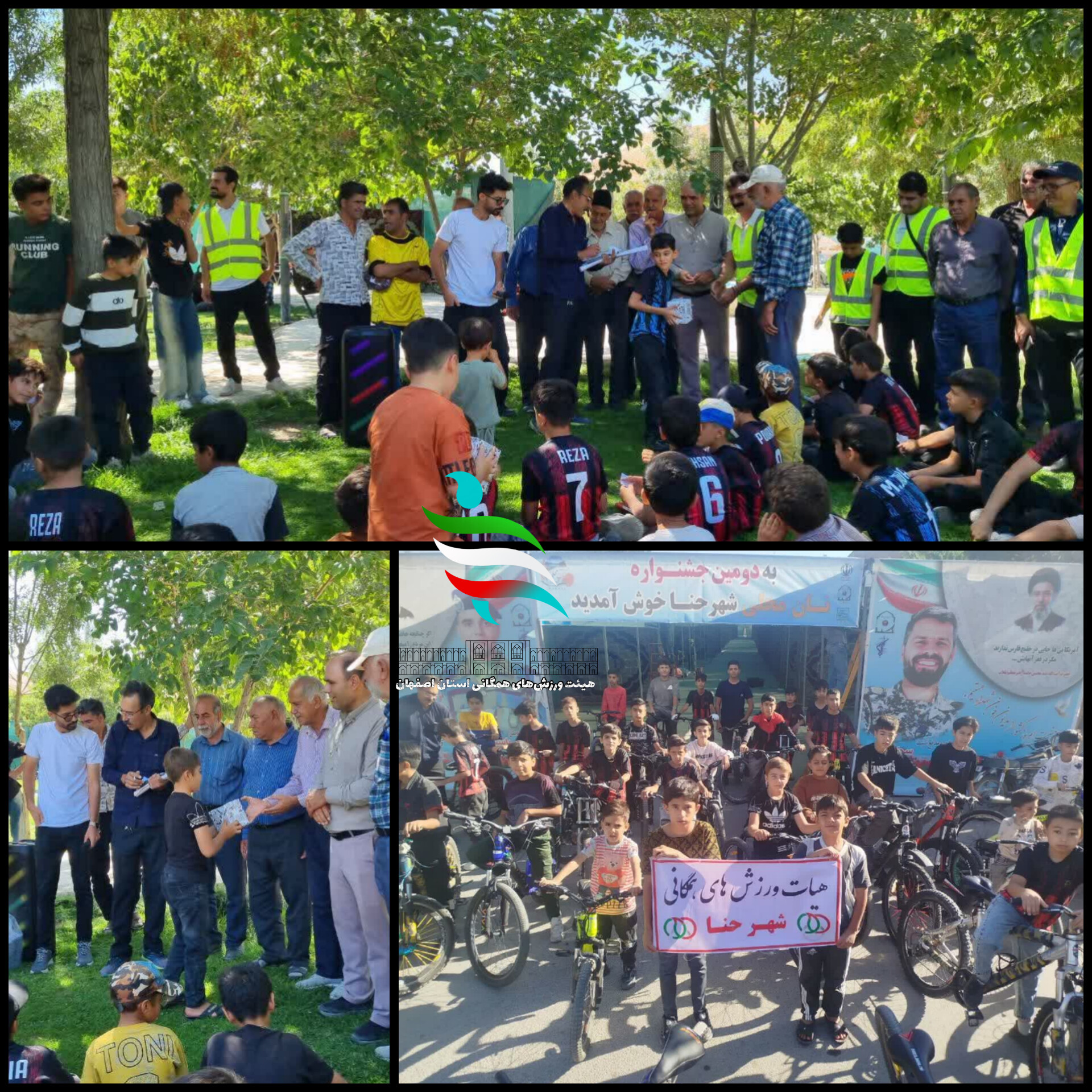 رکابِ عطرِ نان؛ دوچرخه‌سواران حنا، ورزش و فرهنگ را به هم دوختند