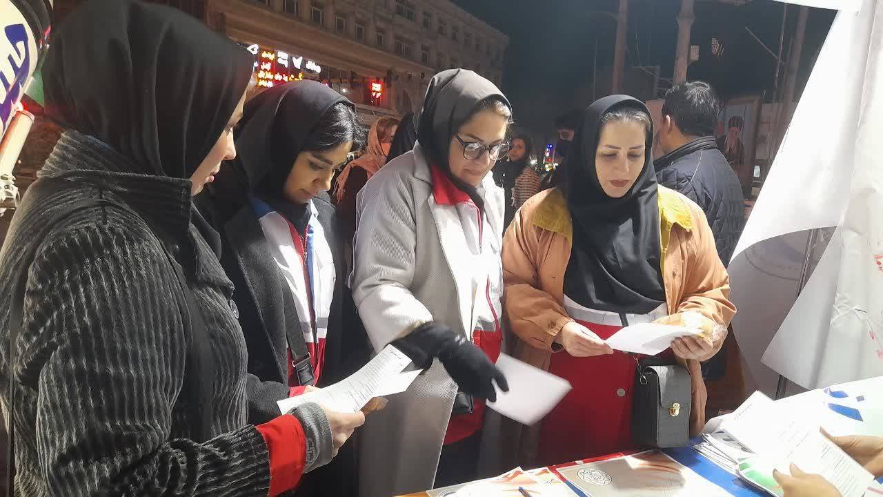 تجدید میثاق ورزشکاران و امدادگران اردبیلی با آرمان‌های انقلاب اسلامی
