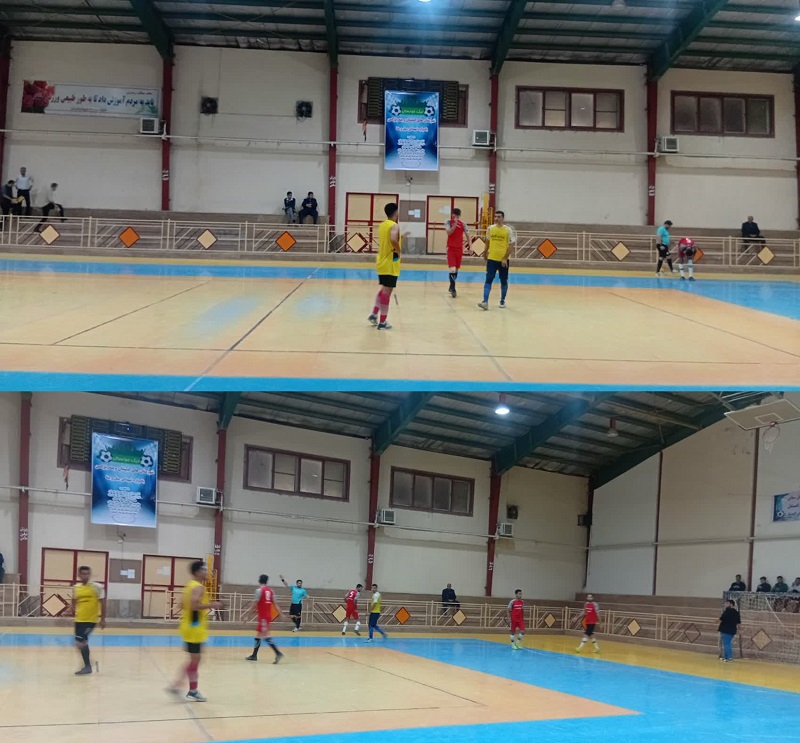 مسابقات مینی فوتبال سالنی در گمیشان 