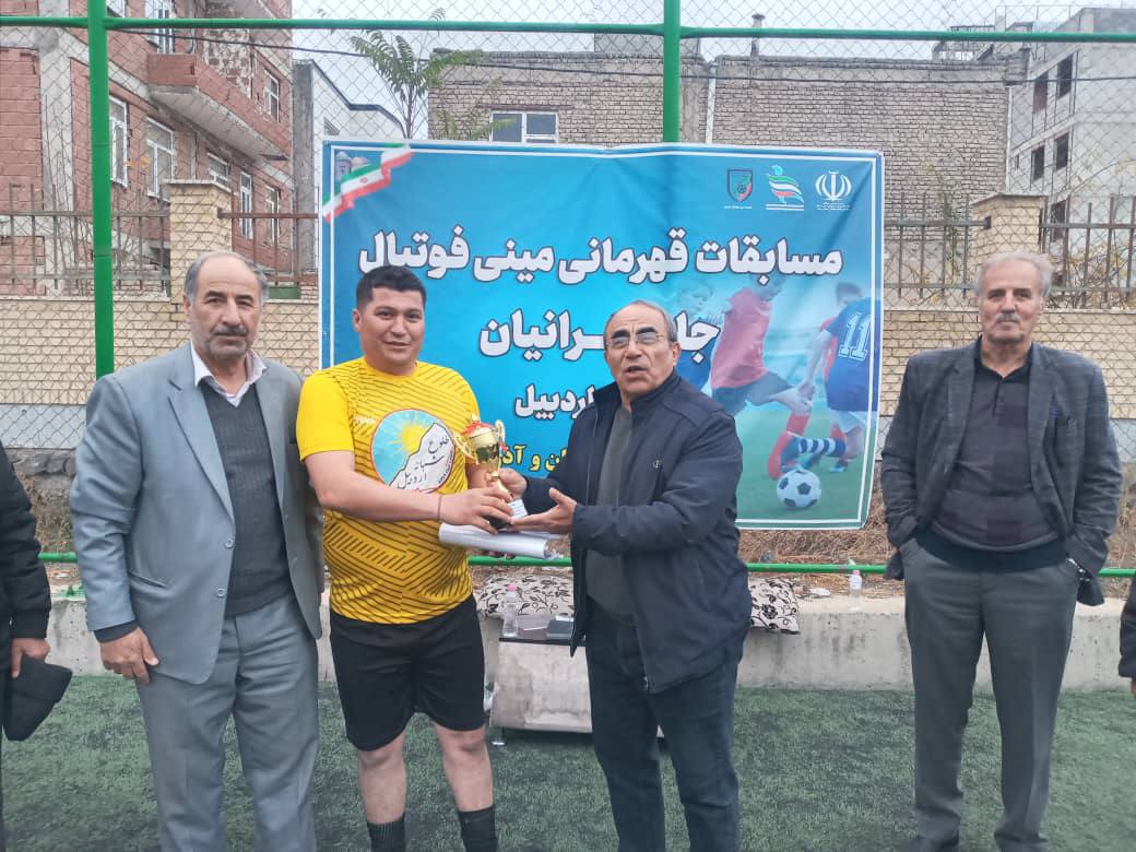 تیم سهندسولانِ نمین قهرمان مسابقات مینی‌فوتبال جام ایرانیان استان اردبیل شد