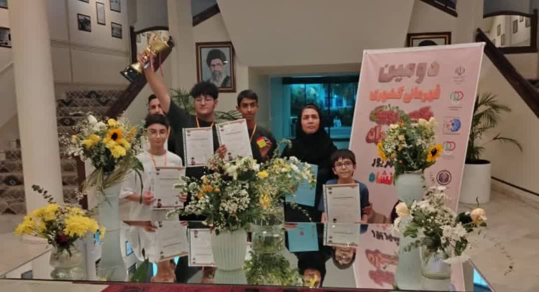 هیات همگانی فارس نائب‌قهرمان لیگ کشوری مکعب روبیک شد 