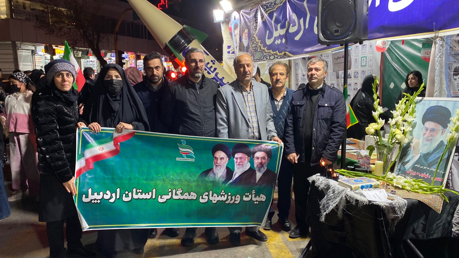 وحدت و مقاومت در سنگر ورزش همگانی اردبیل/تجدید میثاق با ولایت در اربعینِ عروج رهبر شهید
