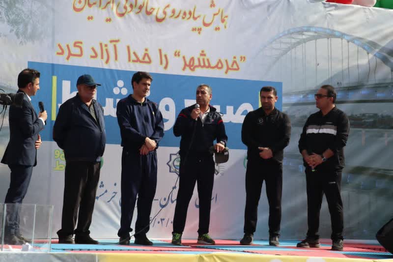  برگزاری همایش بزرگ پیاده‌روی خانوادگی سالروز سوم خرداد با مشارکت پرشور مردم خرمشهر