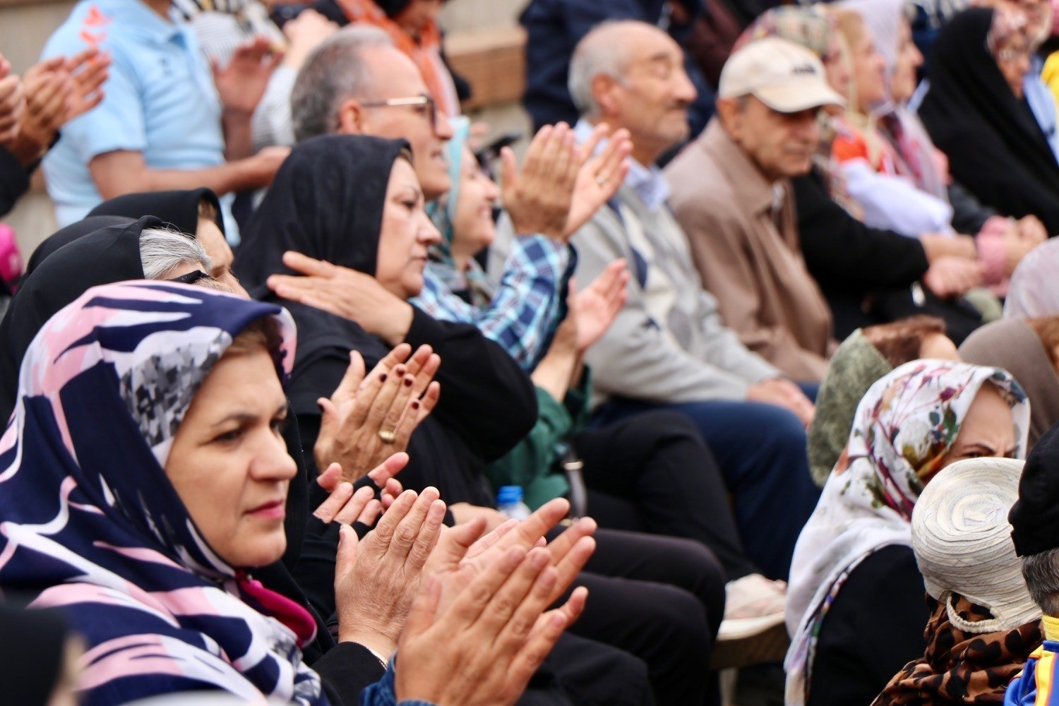 برگزاری همایش پیاده‌روی به مناسبت گرامیداشت هفته سالمند در تبریز