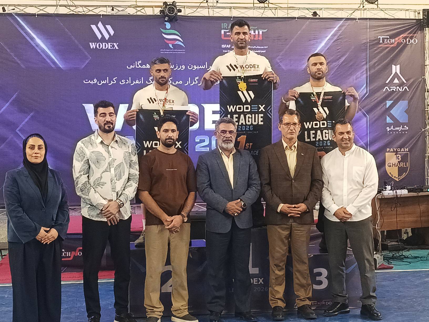 پرونده فصل پرهیجان لیگ کشوری کراس‌فیت آقایان بسته شد
