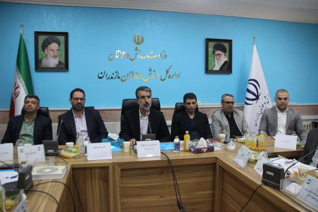 برگزاری مجمع سالیانه هیئت ورزش‌های همگانی مازندران با حضور دبیرکل فدراسیون 